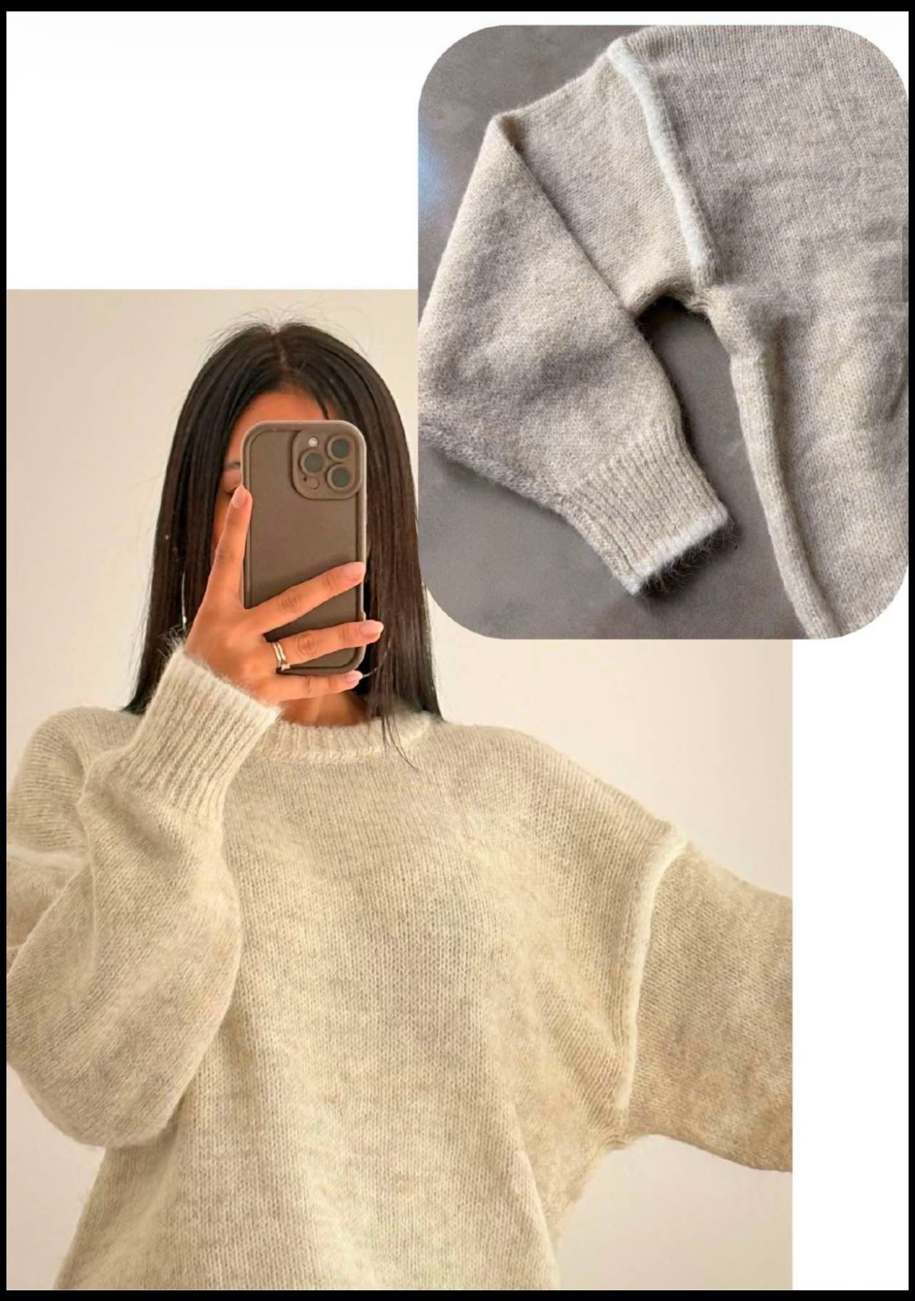 Sweater oversize